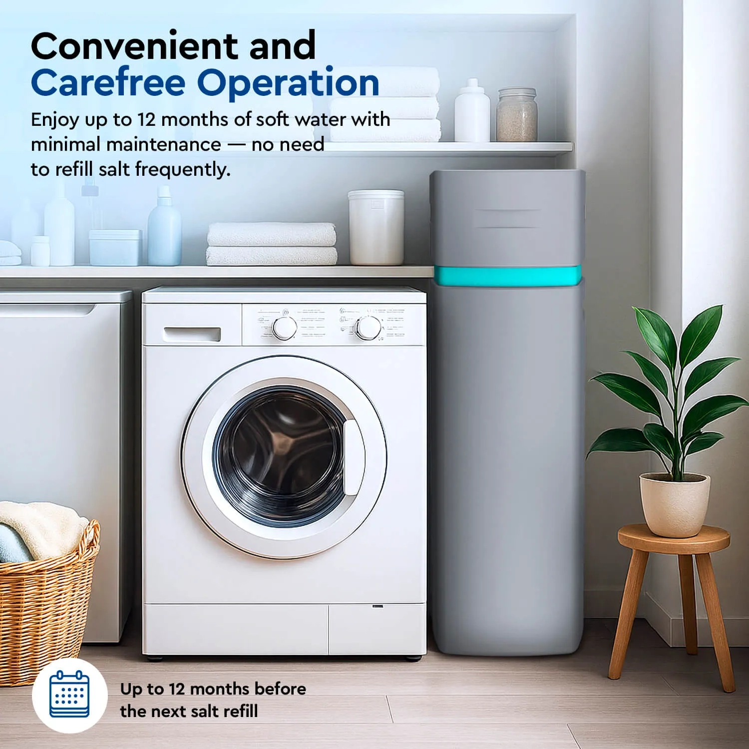 Ecosoft Anthracite Azure 370 water softener, buy FU1235CABGDV at